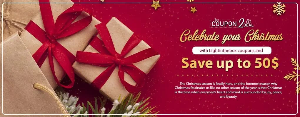 Celebrate your Christmas with Lightinthebox coupons